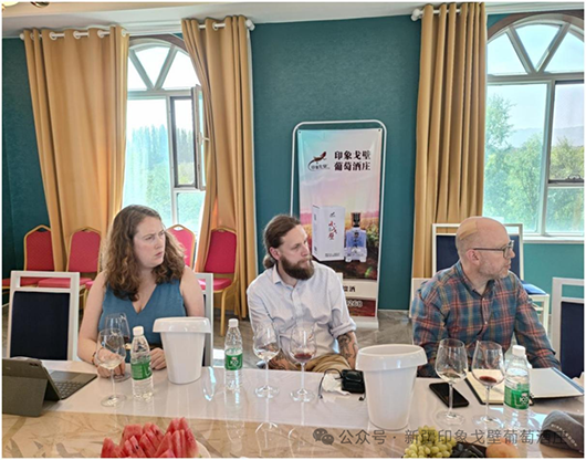 Trade tasting at Impression Gobi